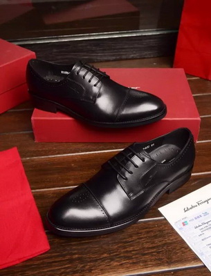 Salvatore Ferragamo Business Men Shoes--074